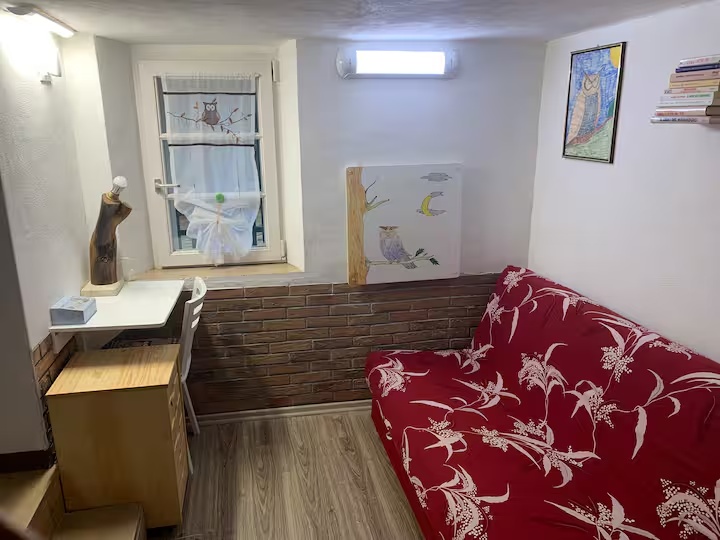 Espace avec canapé