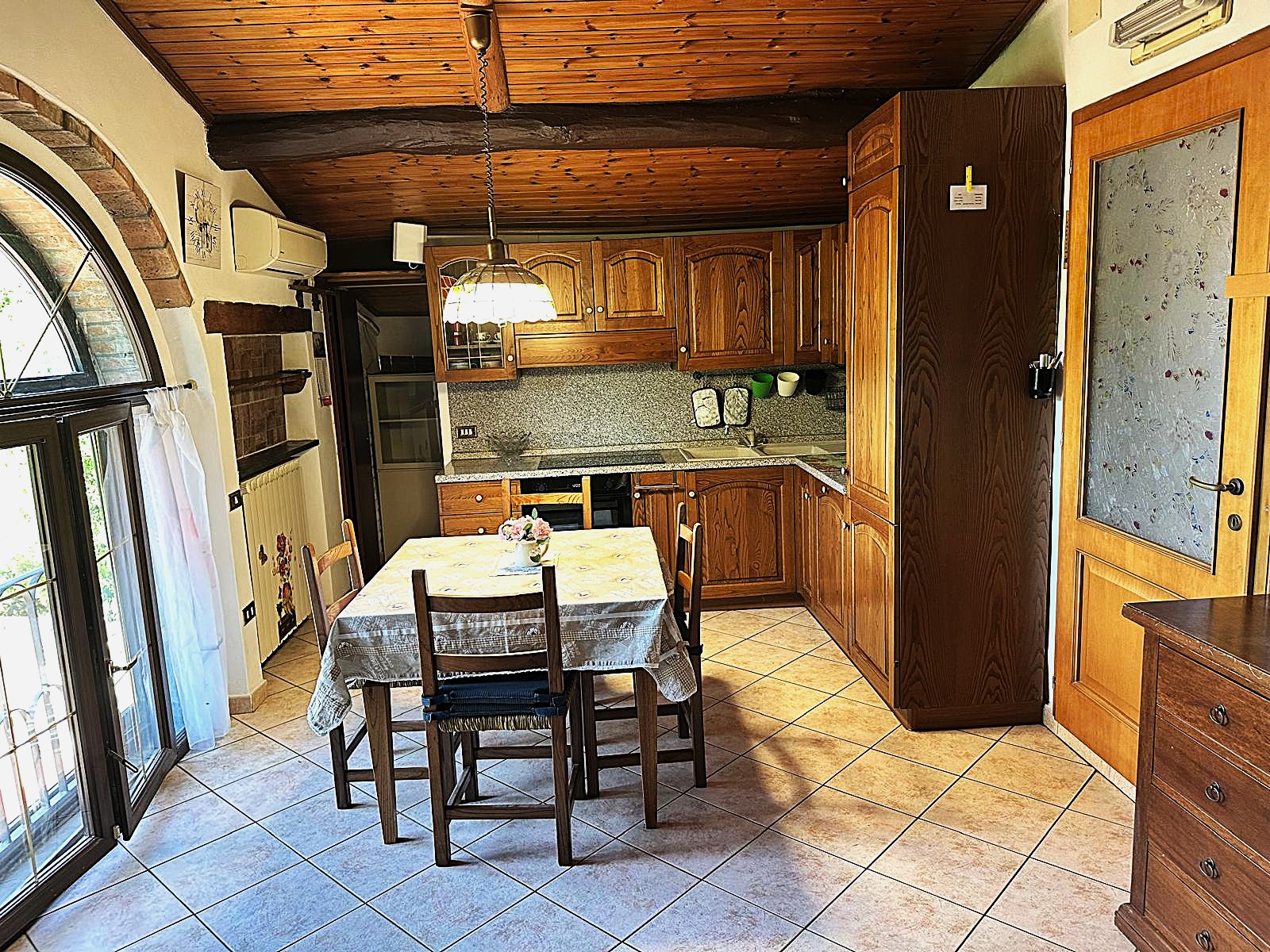 Cucina attrezzata della Mansarda