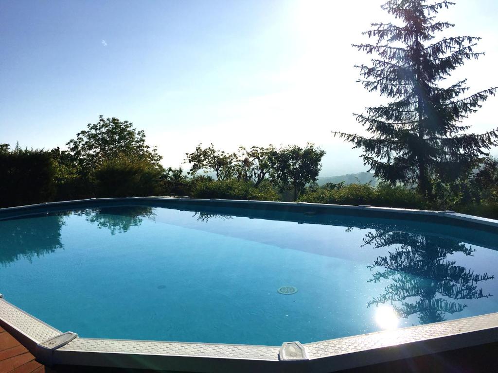 Piscina con vista
